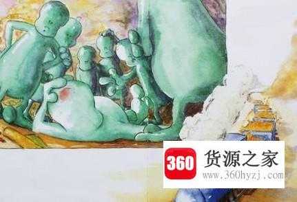 肚子里有个火车站——绘本故事