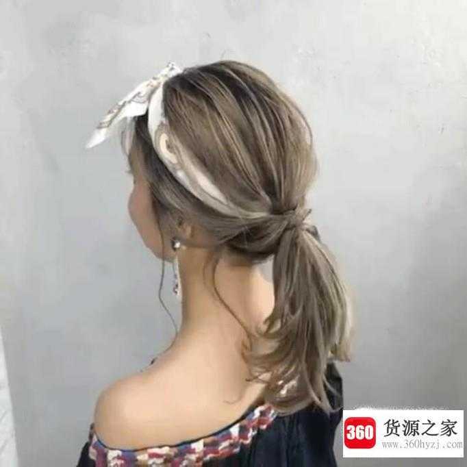 发带怎么带好看