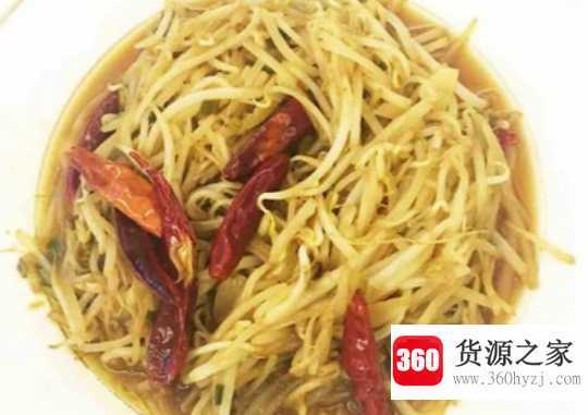 家常醋溜豆芽的做法