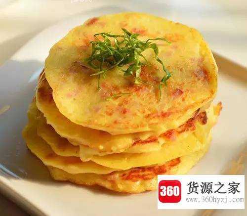 稀面薄饼的做法