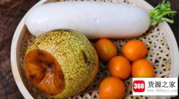 白萝卜润肺祛痰的做法