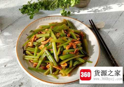 芹菜炒肉丝的做法窍门