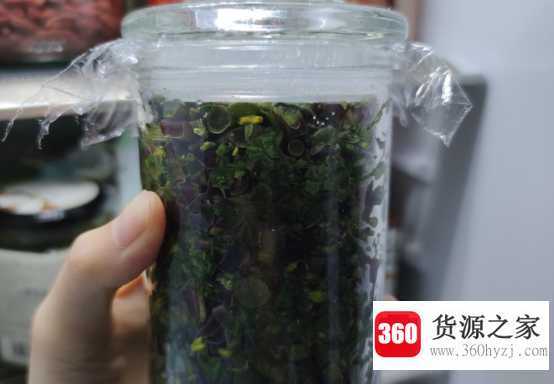 红菜苔的腌制储存方法