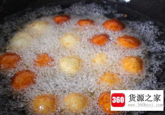 紫薯地瓜丸子的做法