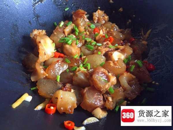红烧牛筋的做法