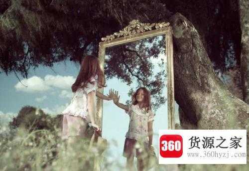 为什么镜子能照出人影