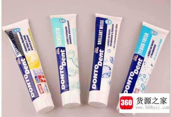 牙膏尾部的颜色代表什么意思