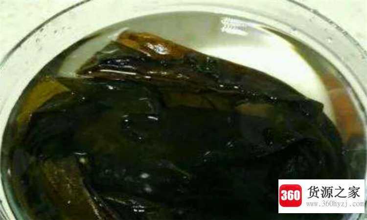 海带丝泡水多长时间好