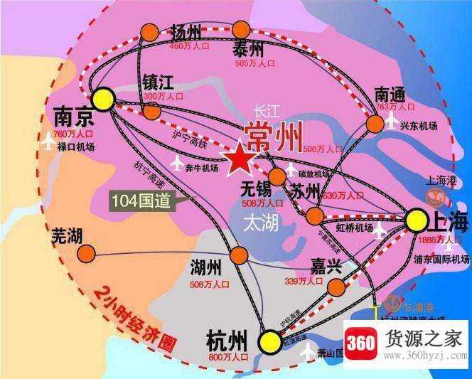 长三角是指哪几个城市