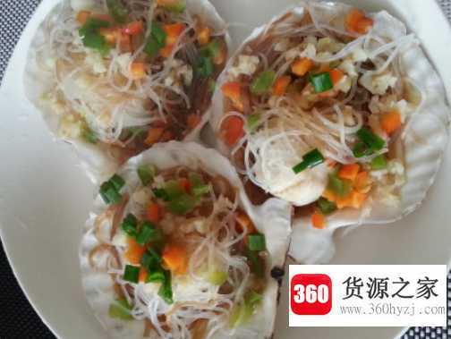 贝壳粉丝蒜蓉做法