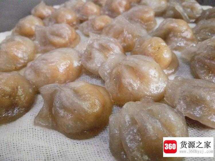 薯粉饺子皮的做法