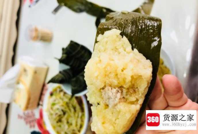肉馅的粽子怎么做好吃