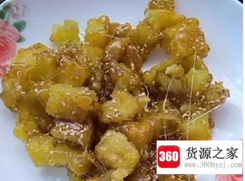 拔丝脆皮茄子的做法