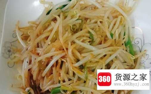 炒豆芽做法