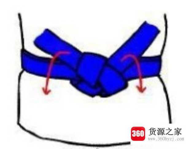 裤腰带怎么系