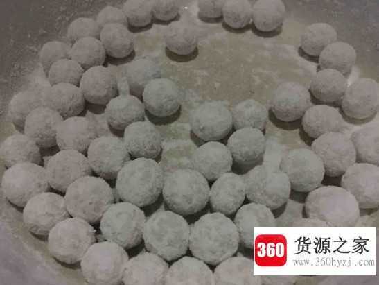 糯米小丸子的做法