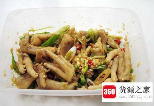 凉拌凤爪的做法