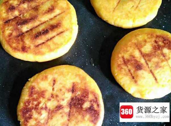 电饼铛玉米饼的做法