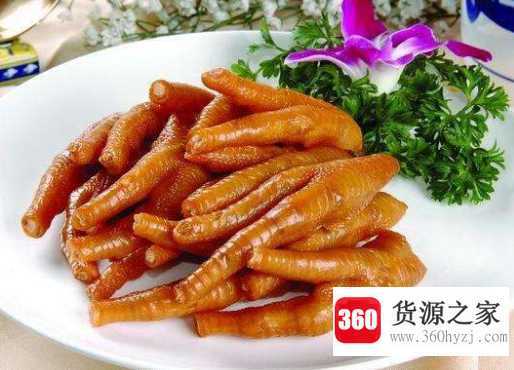 鸡爪几个指头