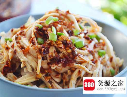 鸡胸肉丝的做法