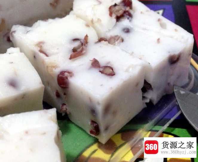 牛奶红豆糕的做法