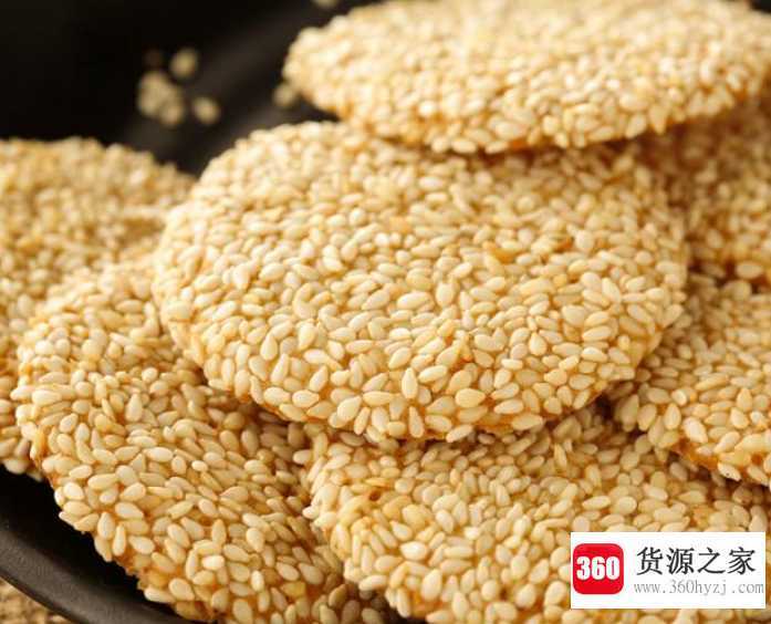 芝麻饼的做法