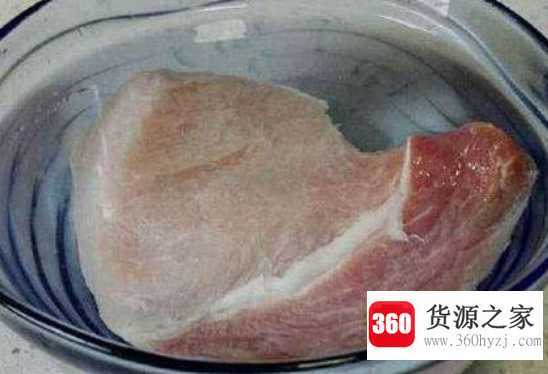 猪肉怎么解冻