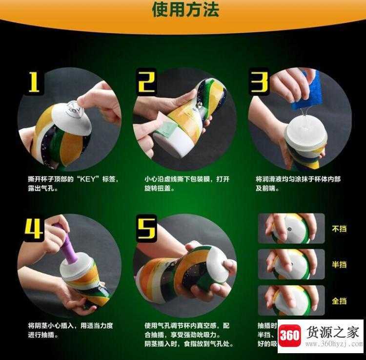 飞机杯怎么使用