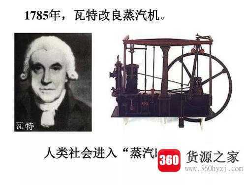 瓦特发明了什么