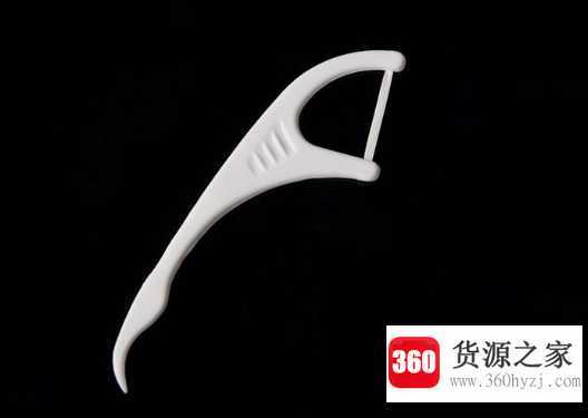 牙线棒的使用方法