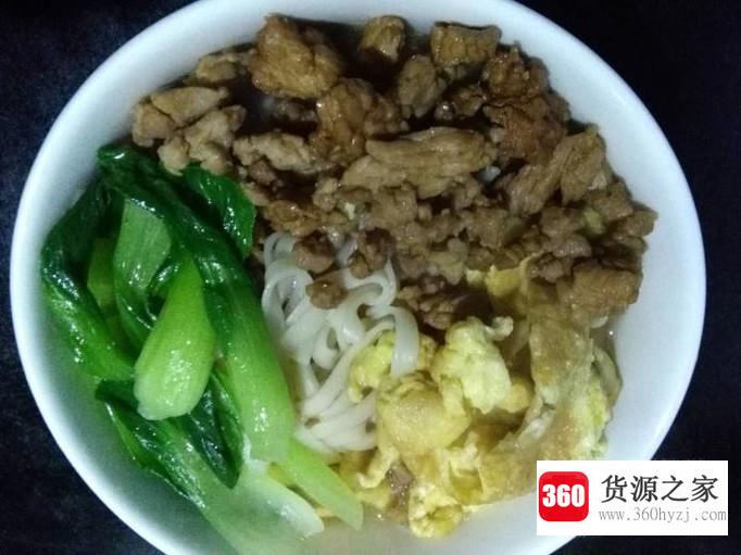 美味的瘦肉鸡蛋汤面的做法
