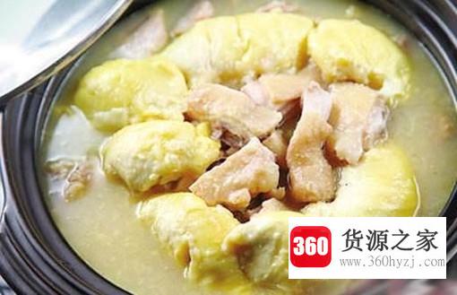 怎么用榴莲肉煲汤