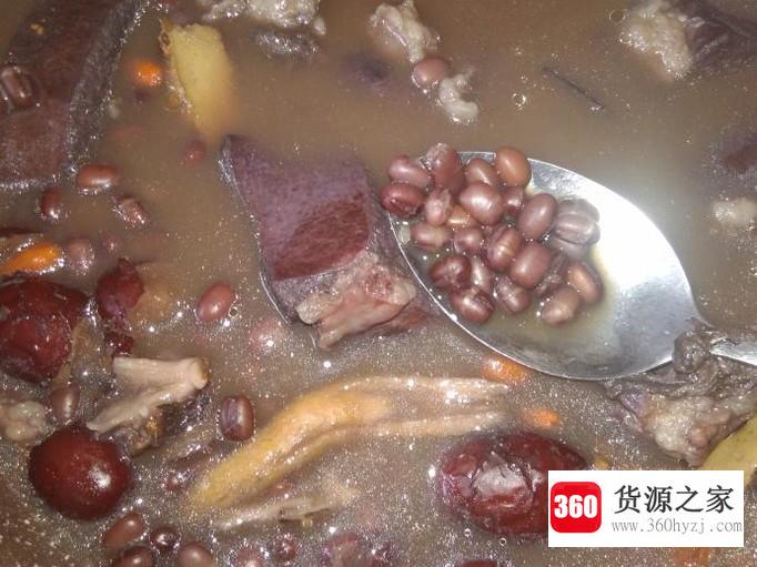 赤豆煲猪横脷汤的做法