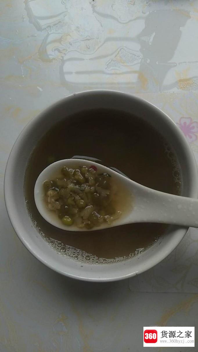 美颜营养去火绿豆羹