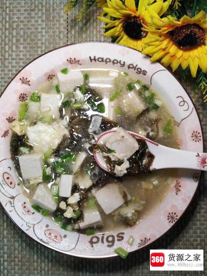 怎样做美味的紫菜豆腐蛋花汤？
