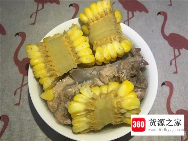清炖玉米大骨汤的家常做法