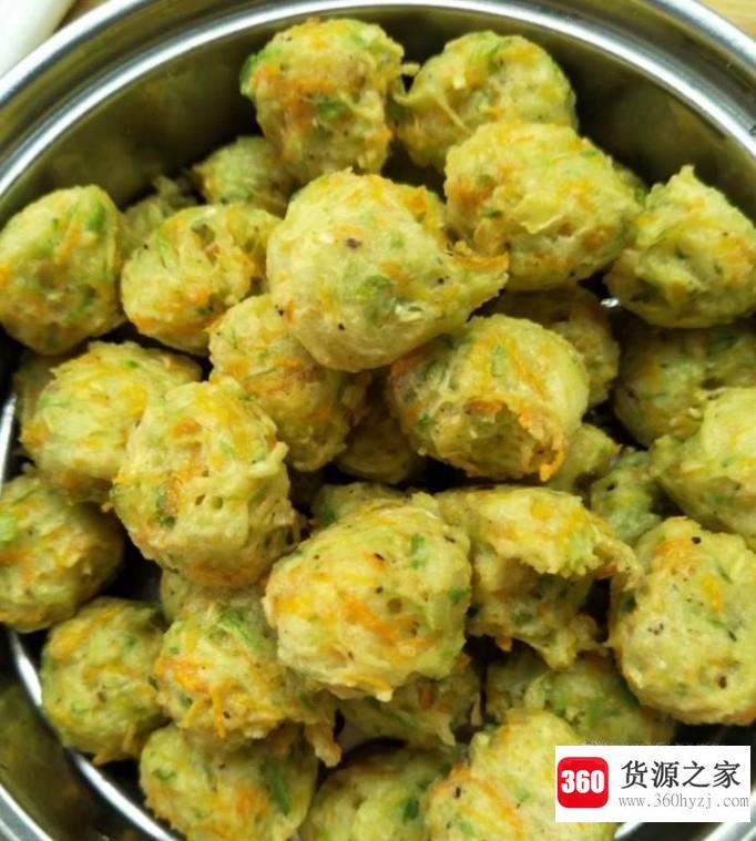 炸萝卜丸子做法