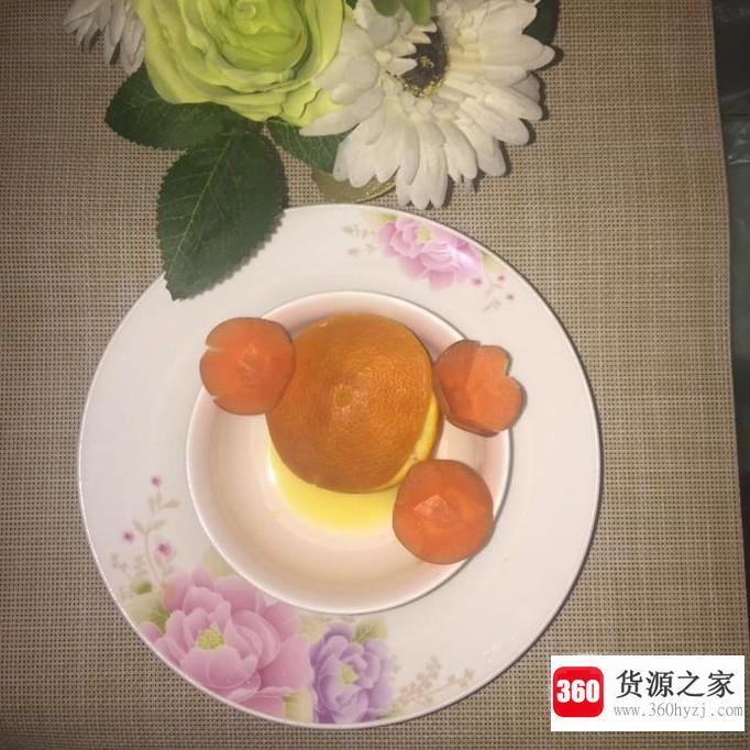 怎么做血橙蒸蛋？