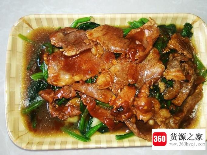 瘦肉菠菜的做法