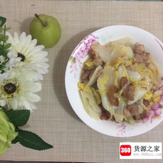 怎么做娃娃菜炒肉？