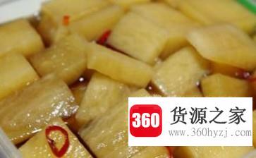 糖醋腌萝卜的做法