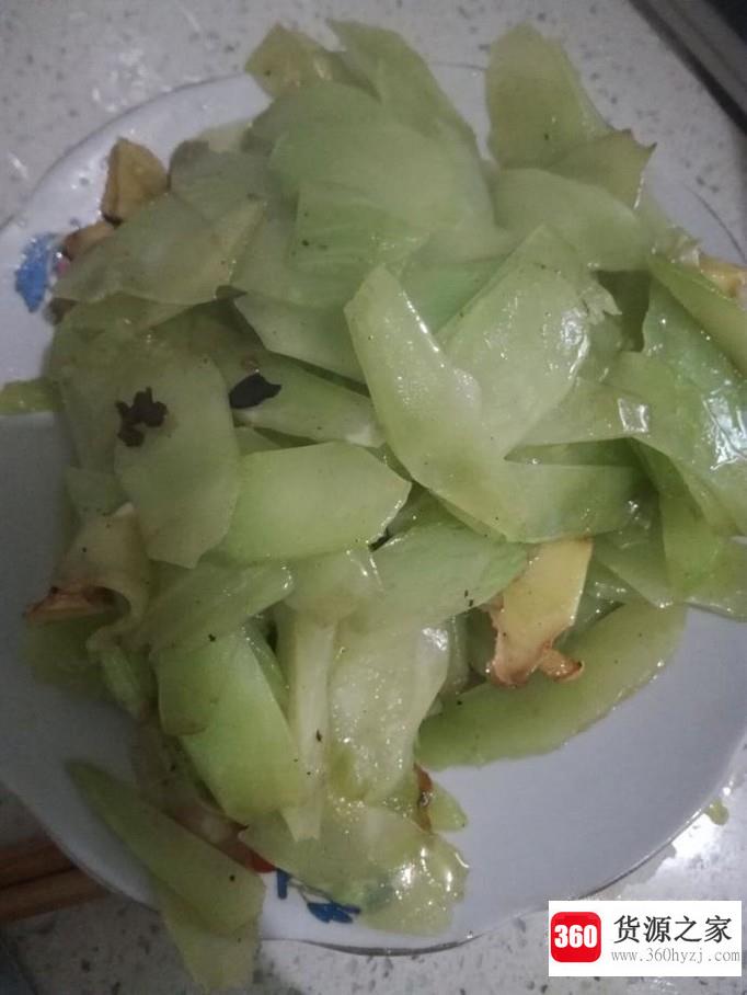 怎么做清炒莴笋片？
