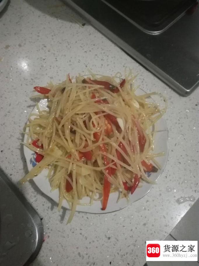 怎么炒泡椒土豆丝？