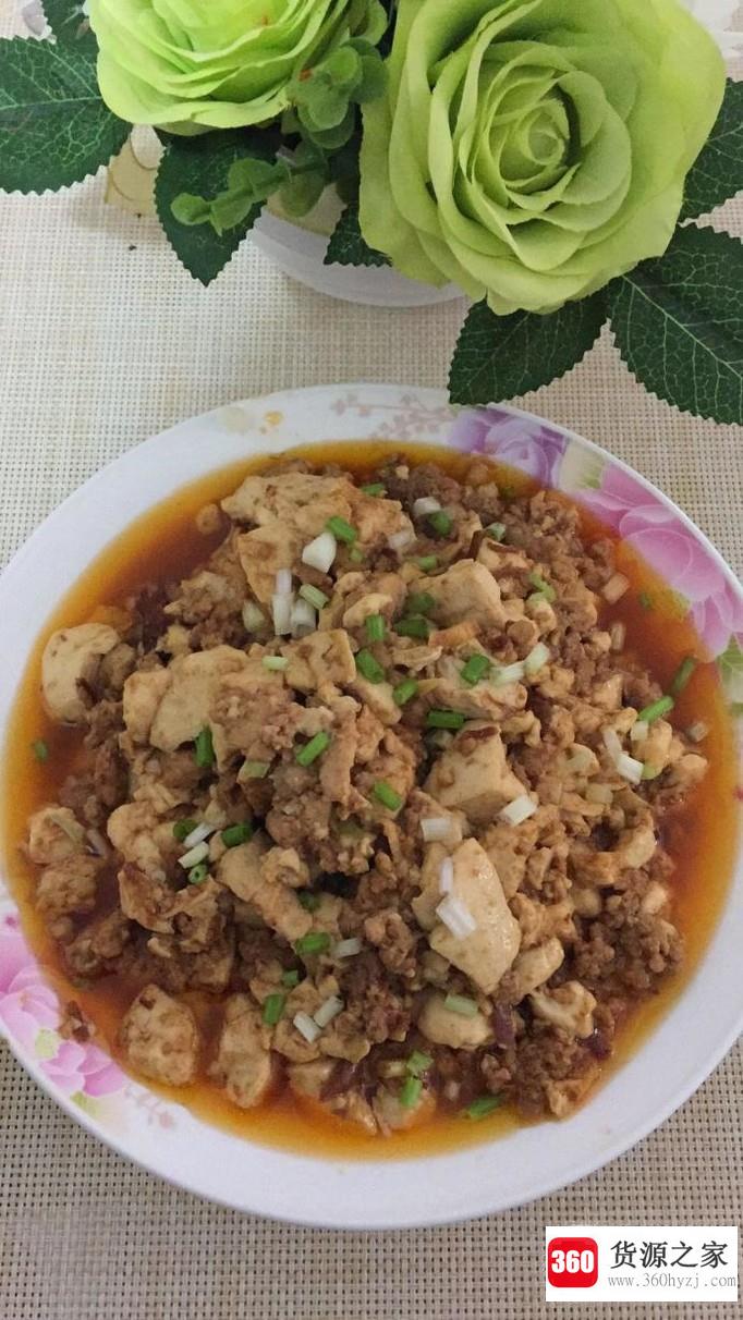 肉末豆腐怎么做？