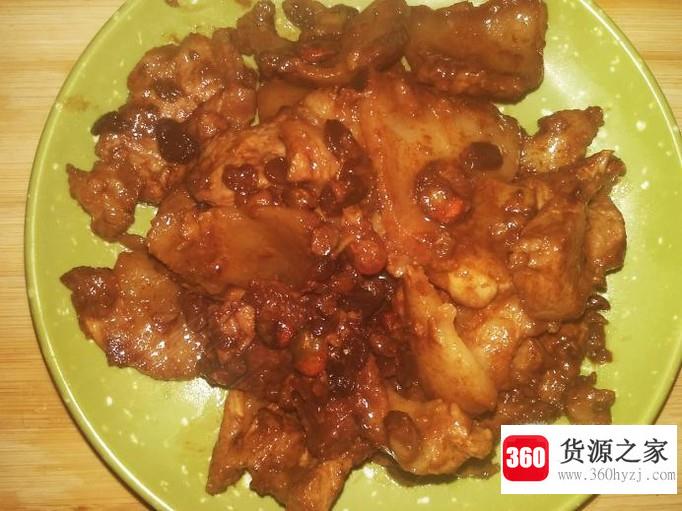 山黄皮豆酱爆猪肉