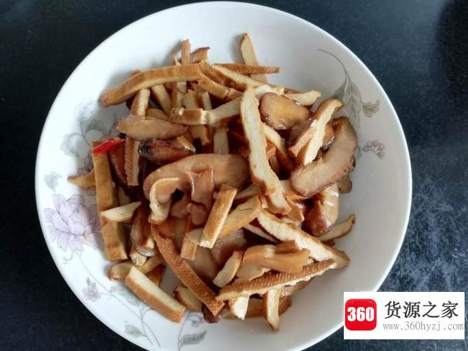 花菇炒干子的做法