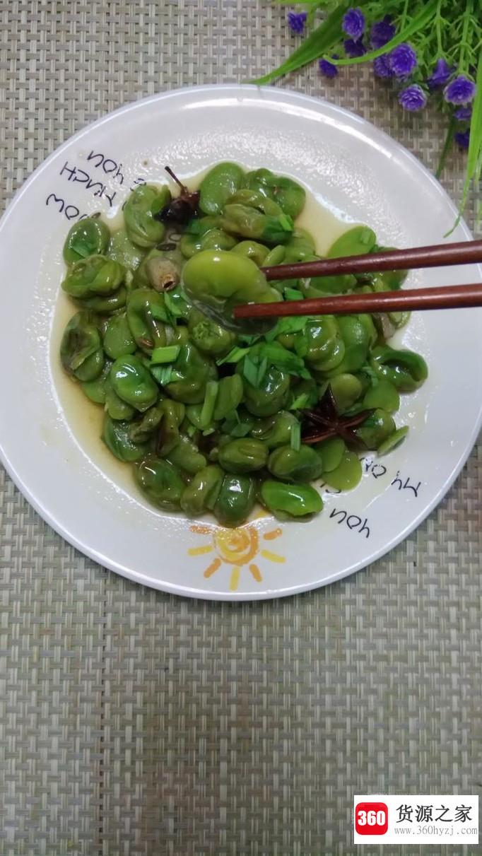 怎样做美味的茴香蚕豆？