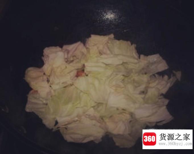 爆炒牛心菜的做法