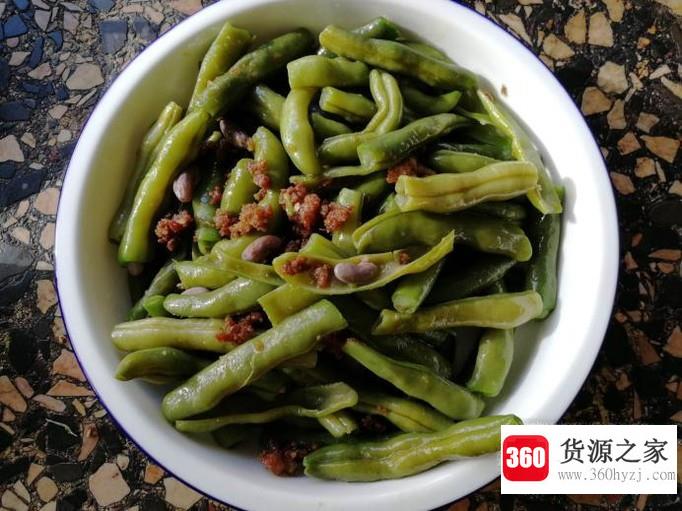 肉末炒四季豆的家常做法