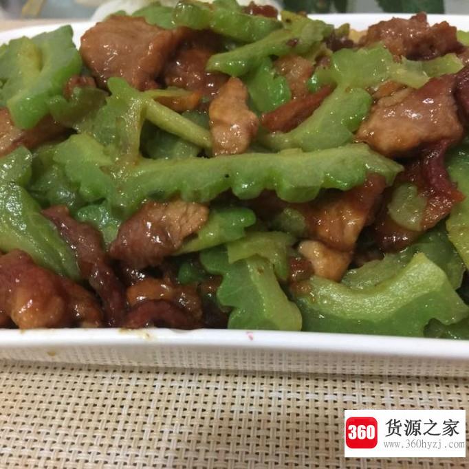 怎么做苦瓜炒肉好吃?